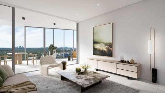 TRILOGY-悉尼麦考瑞59层高新地标公寓，编号52888